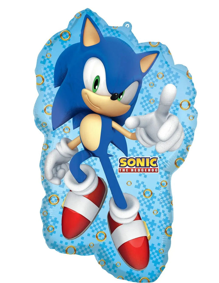 30Inc Sonic The Hedgehog 2 Balloon - balloonsplaceusa