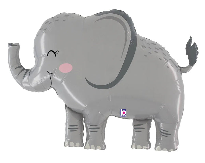 33Inc Happy Jungle Elephant Balloon - balloonsplaceusa