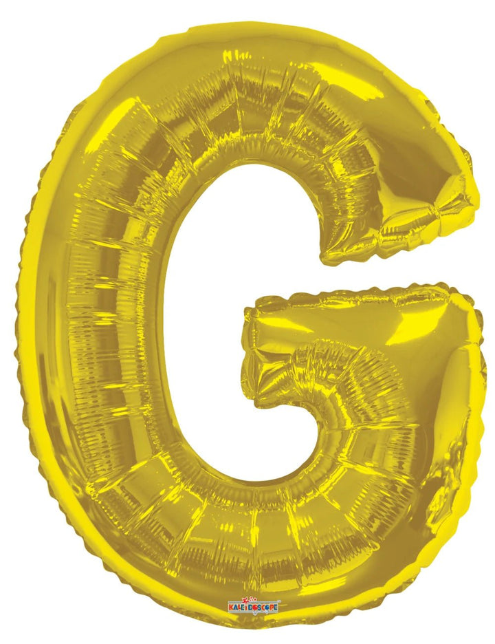 34inc Jumbo Letter G Gold - balloonsplaceusa