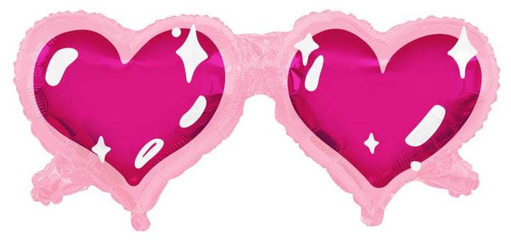 36Inc Tuftex Love at First Sight Glasses Balloon - balloonsplaceusa