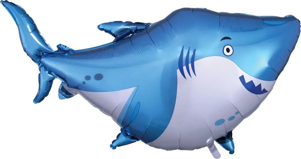4Inc Ocean Buddies Shark SuperShape Balloon - balloonsplaceusa