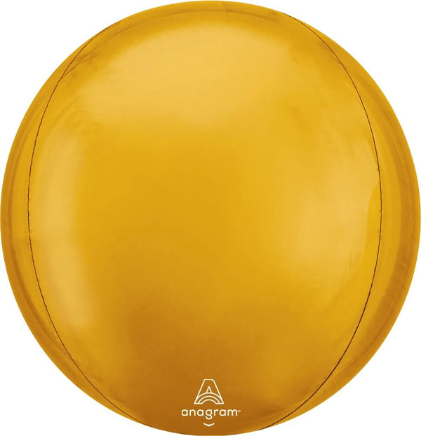 50Inc Jumbo Orbz Gold - balloonsplaceusa