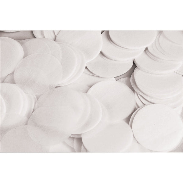 8 OZ White Confetti Dots - balloonsplaceusa