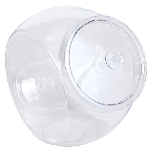 Clear Plastic Jars With Lids, 80 Oz. - balloonsplaceusa