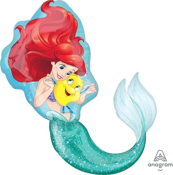 Foil Balloon Ariel Dream Big Supershape 34inch - balloonsplaceusa