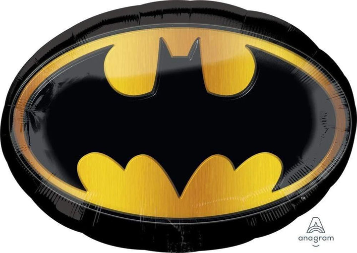 Foil Balloon Batman Emblem 27inch - balloonsplaceusa