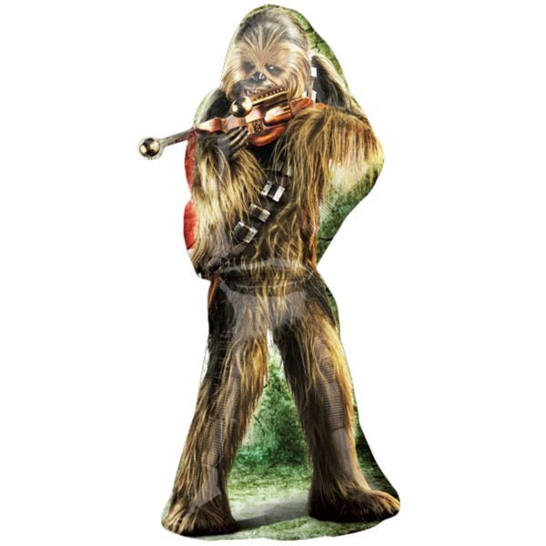 Foil Balloon Chewbacca Supershape 38inch - balloonsplaceusa