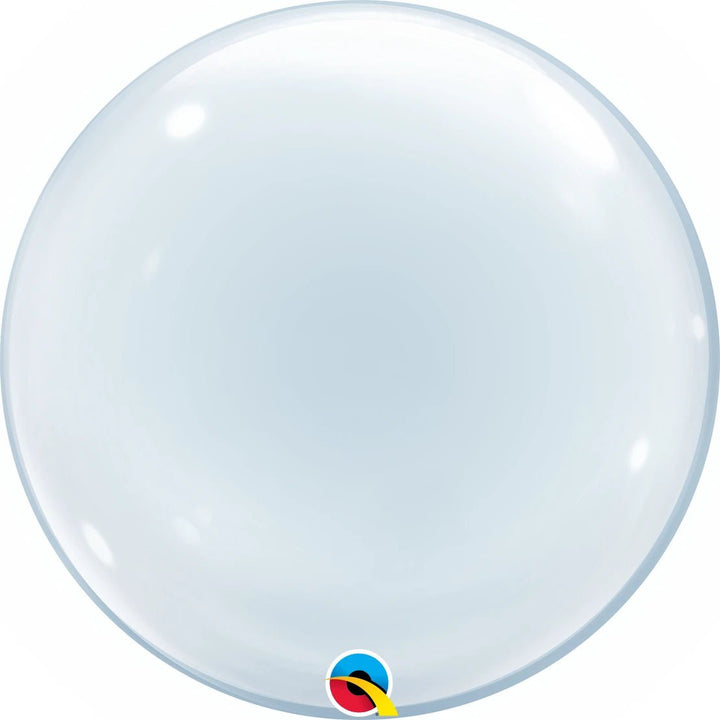 Foil Balloon Crystal Clearz Deco Bubble (Not Self Sealing) 20inch - balloonsplaceusa