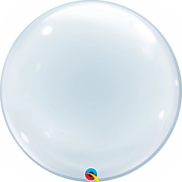Foil Balloon Crystal Clearz Deco Bubble (Not Self Sealing) 24inch - balloonsplaceusa