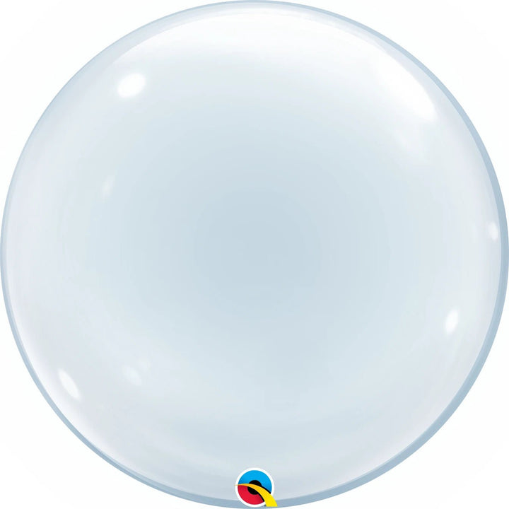 Foil Balloon Crystal Clearz Deco Bubble (Not Self Sealing) 24inch - balloonsplaceusa