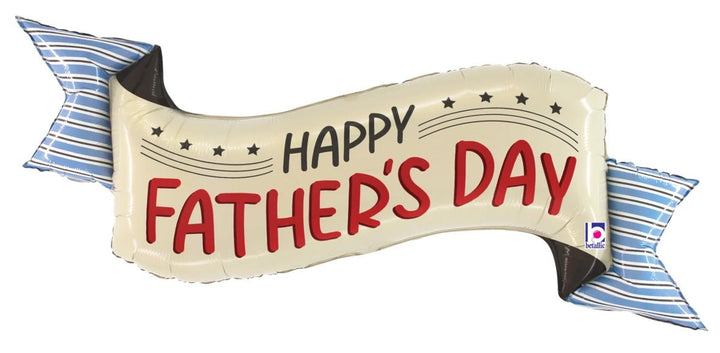 Foil Balloon Father's Day Banner 45inch - balloonsplaceusa