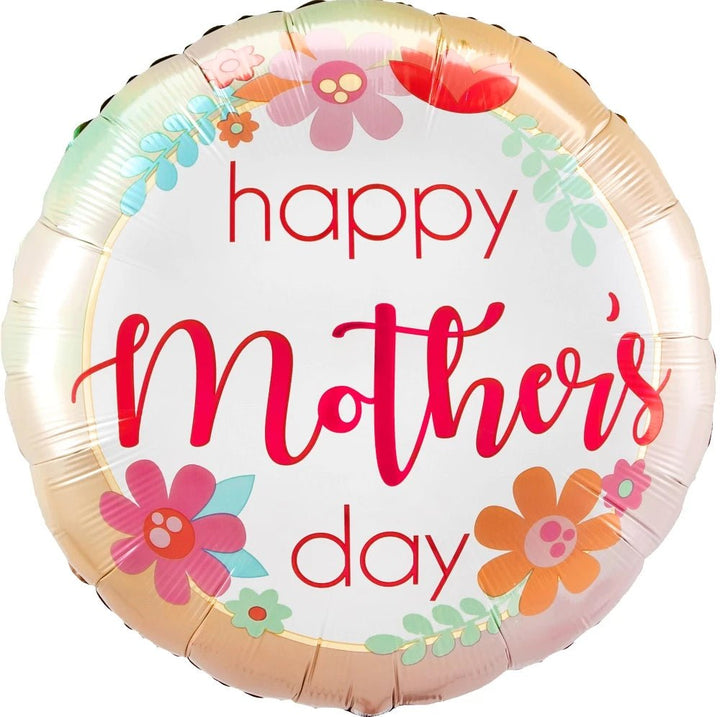 Foil Balloon Happy Mother's Day Ombre 18inch - balloonsplaceusa