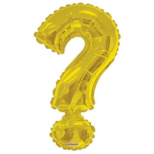 Foil Balloon Jumbo Letter ? Gold Conver 34inch - balloonsplaceusa
