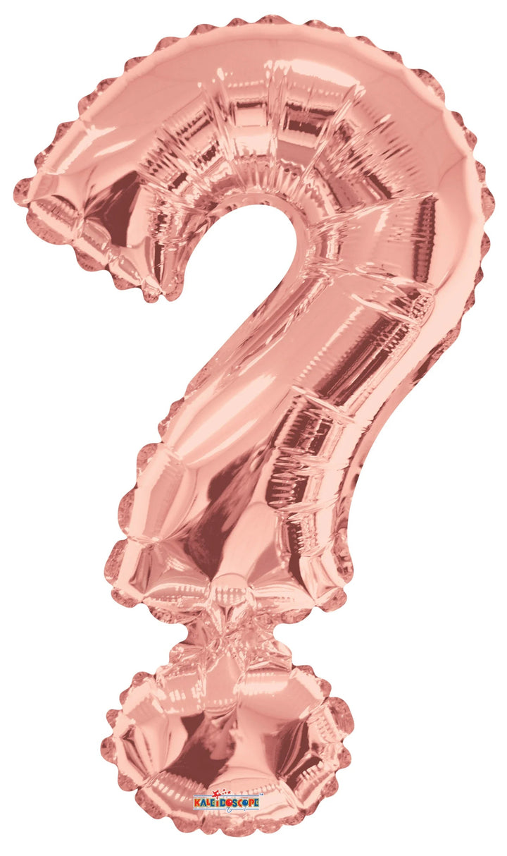 Foil Balloon Jumbo Letter ? Rose Gold Conver 34inch - balloonsplaceusa