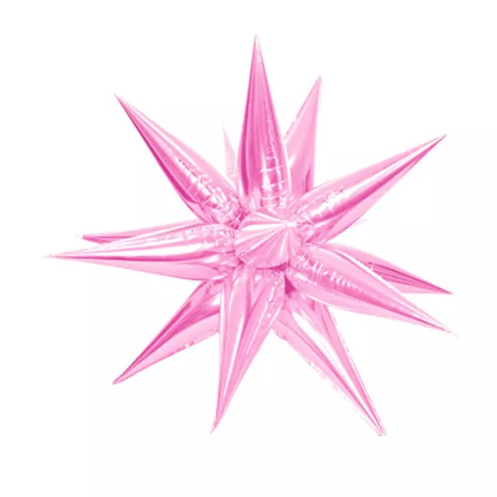 Foil Balloon Lavander Starburst Exploding Star 22inch - balloonsplaceusa