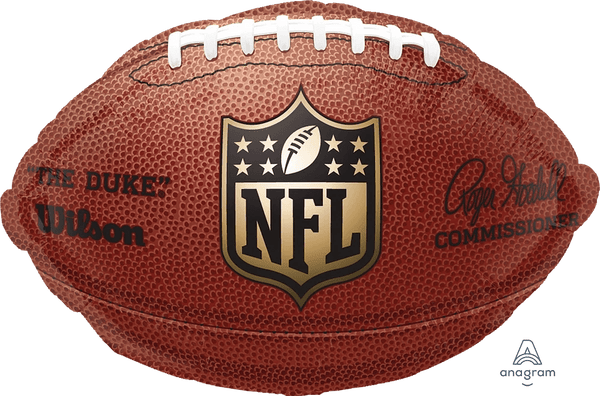 Foil Balloon NFL Football Shape 18inch - balloonsplaceusa