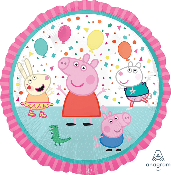 Foil Balloon Peppa Pig 18inch - balloonsplaceusa