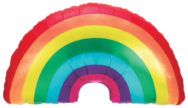 Foil Balloon Rainbow Shape 36inch - balloonsplaceusa