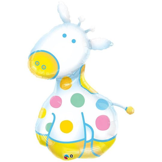 Foil Balloon Soft Giraffe 48inch - balloonsplaceusa