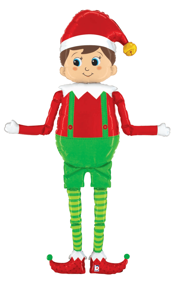 Foil Balloon Special Delivery Elf 60inch - balloonsplaceusa