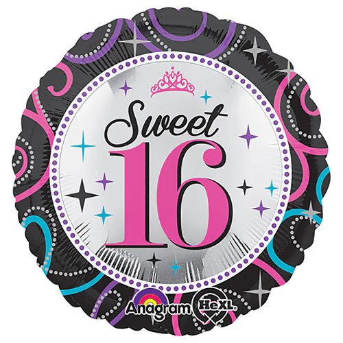 Foil Balloon Sweet Sparkle 28inch - balloonsplaceusa