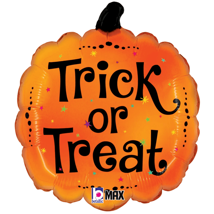 Foil Balloon Trick Or Treat Pumpkin S 18inch - balloonsplaceusa