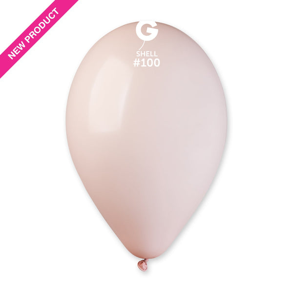 Gemar #100 Shell 12in 50 Count Solid Color - Latex Balloon - balloonsplaceusa