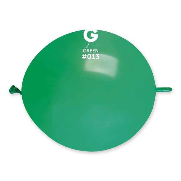 Gemar Latex Balloon #013 Green 13inch 50 Count Solid Color - balloonsplaceusa