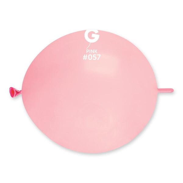 Gemar Latex Balloon #057 Pink 13inch 50 Count Solid Color - balloonsplaceusa