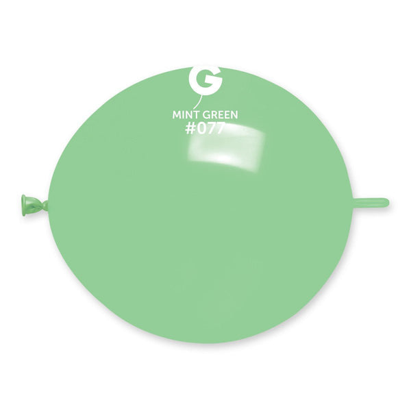 Gemar Latex Balloon #077 Mint Green 13inch 50 Count Solid Color - balloonsplaceusa