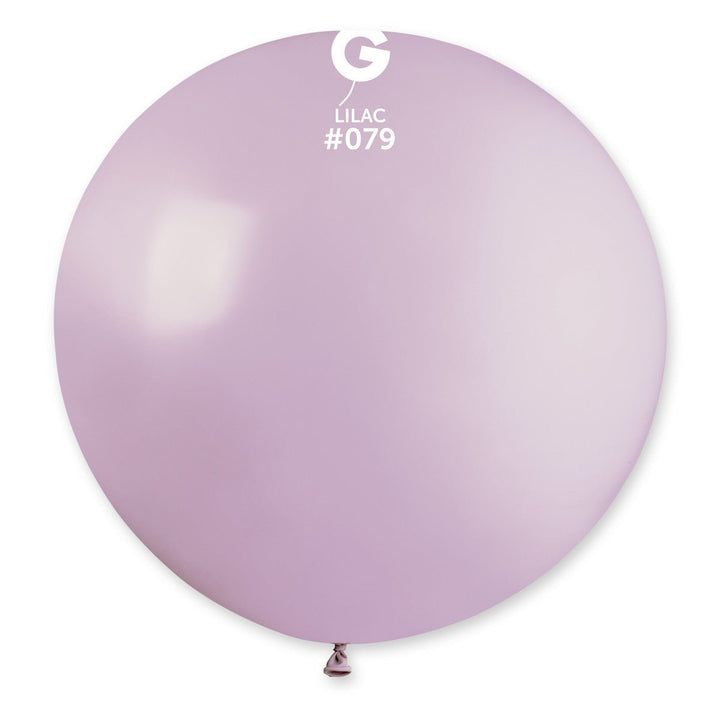 Gemar Latex Balloon #079 Lilac 31inch 1 Count Solid Color - balloonsplaceusa