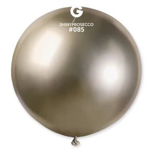 Gemar Latex Balloon #085 Prosecco 19inch 25 Count Shiny Color - balloonsplaceusa