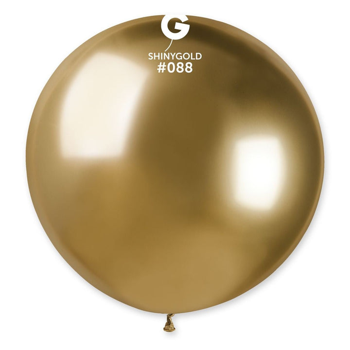 Gemar Latex Balloon #088 Gold 31inch 1 Count Shiny Color - balloonsplaceusa