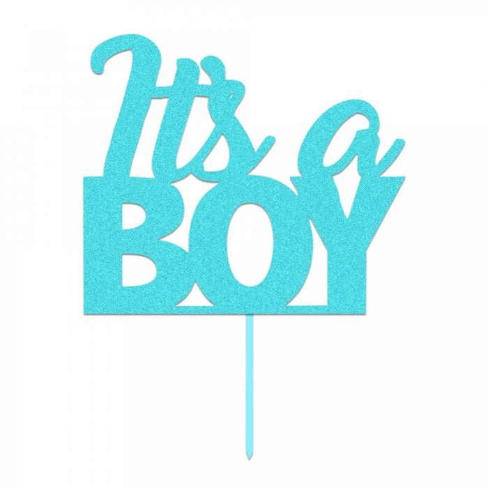 It's A Boy Cake Topper Baby Shower - balloonsplaceusa